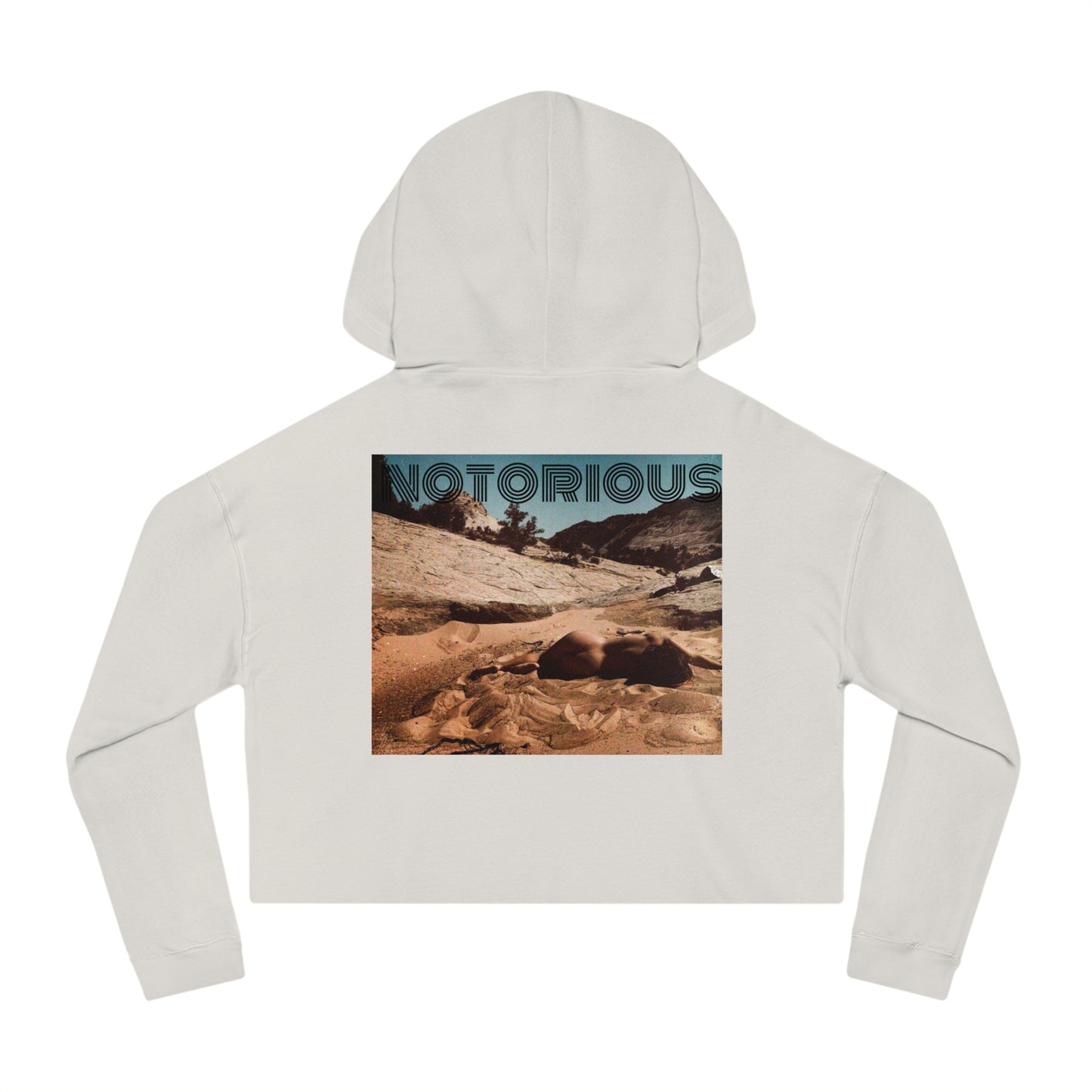 Notorious Cropped Hooded Sweatshirt