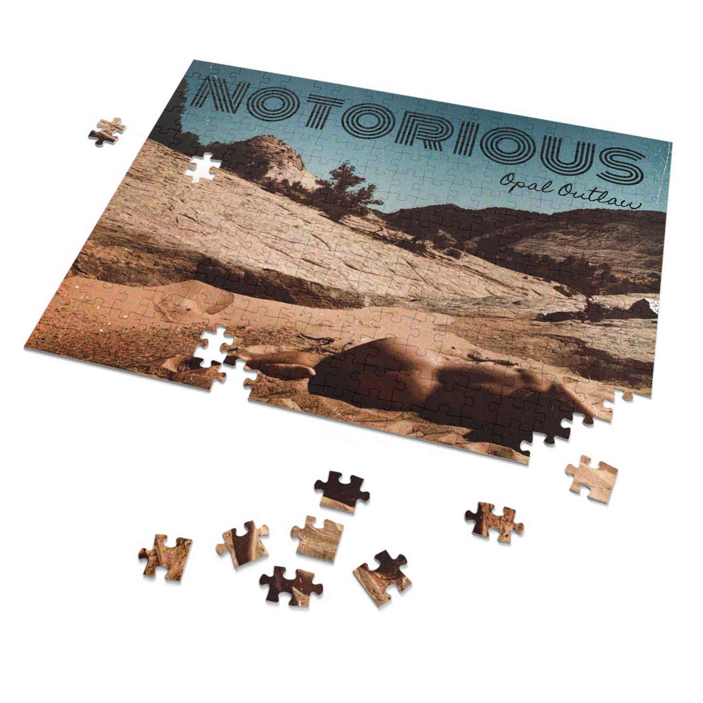 Outlaw Puzzle with Tin